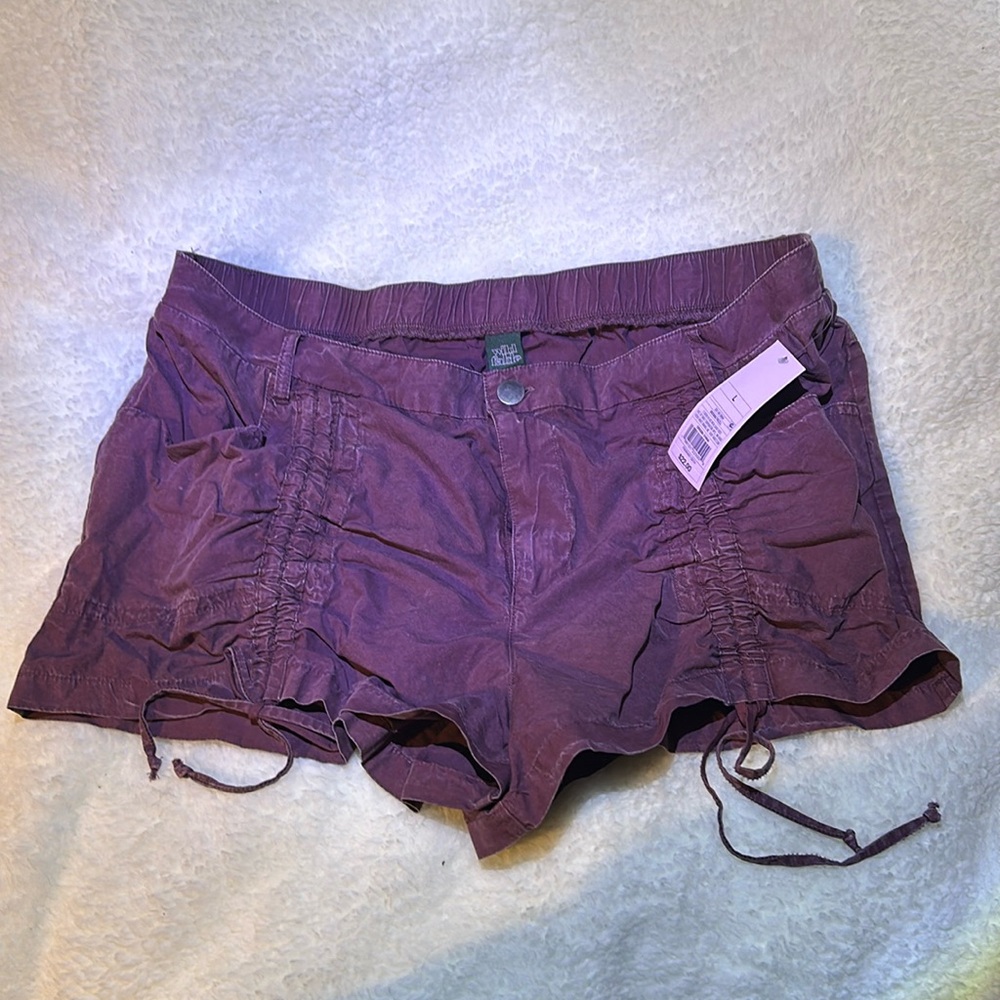 New with Tag Wild Fable, burgundy shorts, size large from target